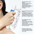 thumbnail image 3 of Herramienta Fascia Blaster, Herramienta De Masaje De Fascia Para Masaje De Tejido Profundo, Drenaje Linfático Relajante Muscular Portátil Para Todo El Cuerpo Para Nudos, 3 of 7
