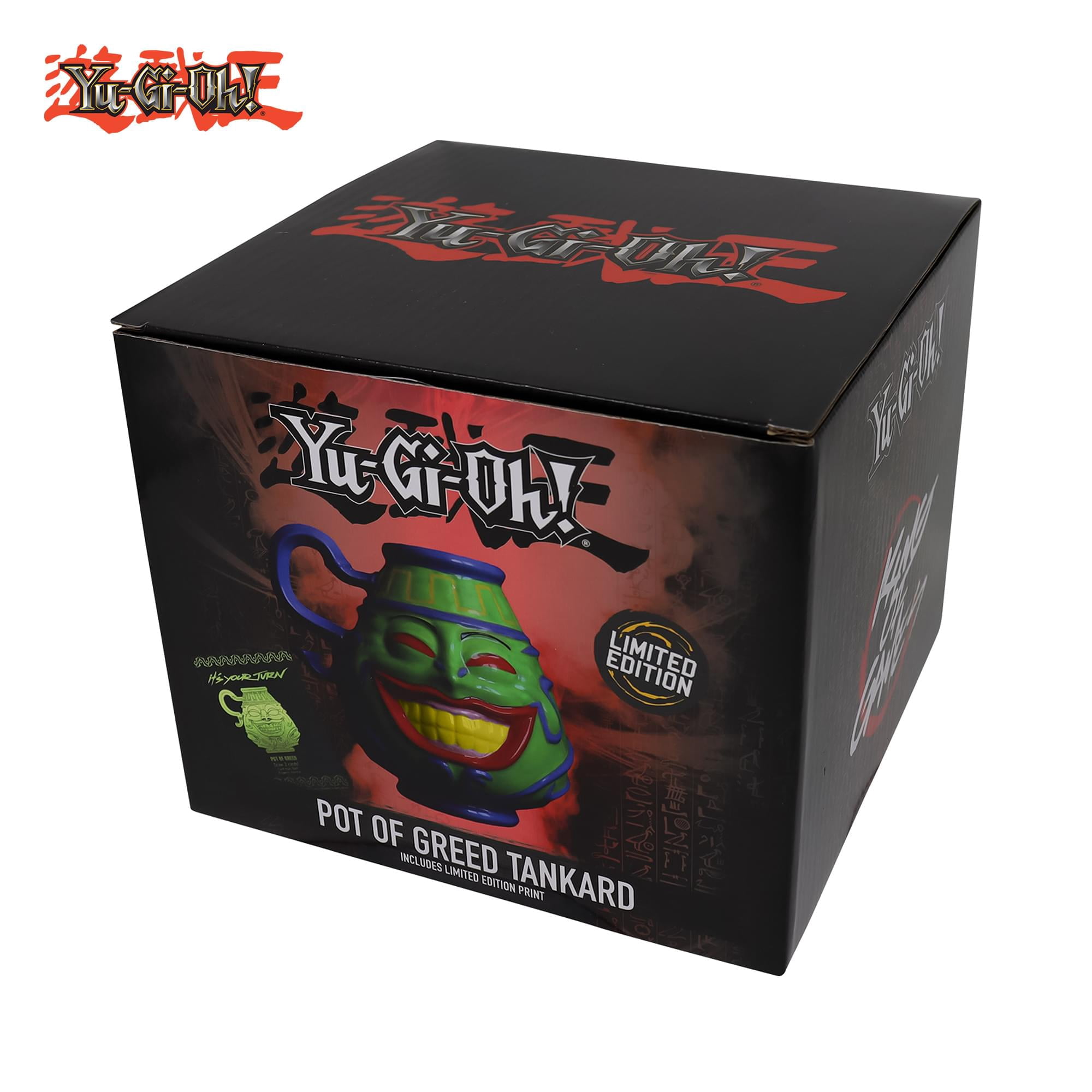 Yu-Gi-Oh! Pot of Greed Limited Edition Collectible Tankard