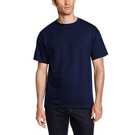 Hanes Men's and Big Men's Beefy Tee with Short Sleeves, 2-Pack, Sizes S-6XL