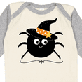 thumbnail image 4 of Inktastic Halloween Witch Spider Girls Long Sleeve Baby Bodysuit, 4 of 5