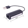 thumbnail image 7 of LNKOO USB to Ethernet Adapter , Foldable USB 2.0 to Ethernet LAN Network Adapter, Support Windows 10/8.1/8/7/Vista/XP for Desktop Laptop Apple MacBook Linu, 7 of 7