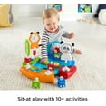 thumbnail image 5 of Fisher-Price 3-in-1 Spin & Sort Infant Activity Center and Toddler Play Table, Retro Roar, Unisex, 5 of 8