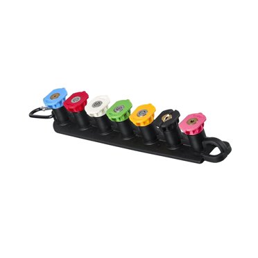 Pressure Washer Tips Accessory for Cleaning Pressure Washer Spray Holder Pressure Washer Nozzle Set 7 Hole Base
