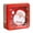 E, variant on Christmas Cookie Tins with Lids Large Christmas Cookie Boxes Metal Christmas Empty Tins Santa Tinplate Xmas Gift Box for Christmas Holiday Candies Treats Cookie Storage Container