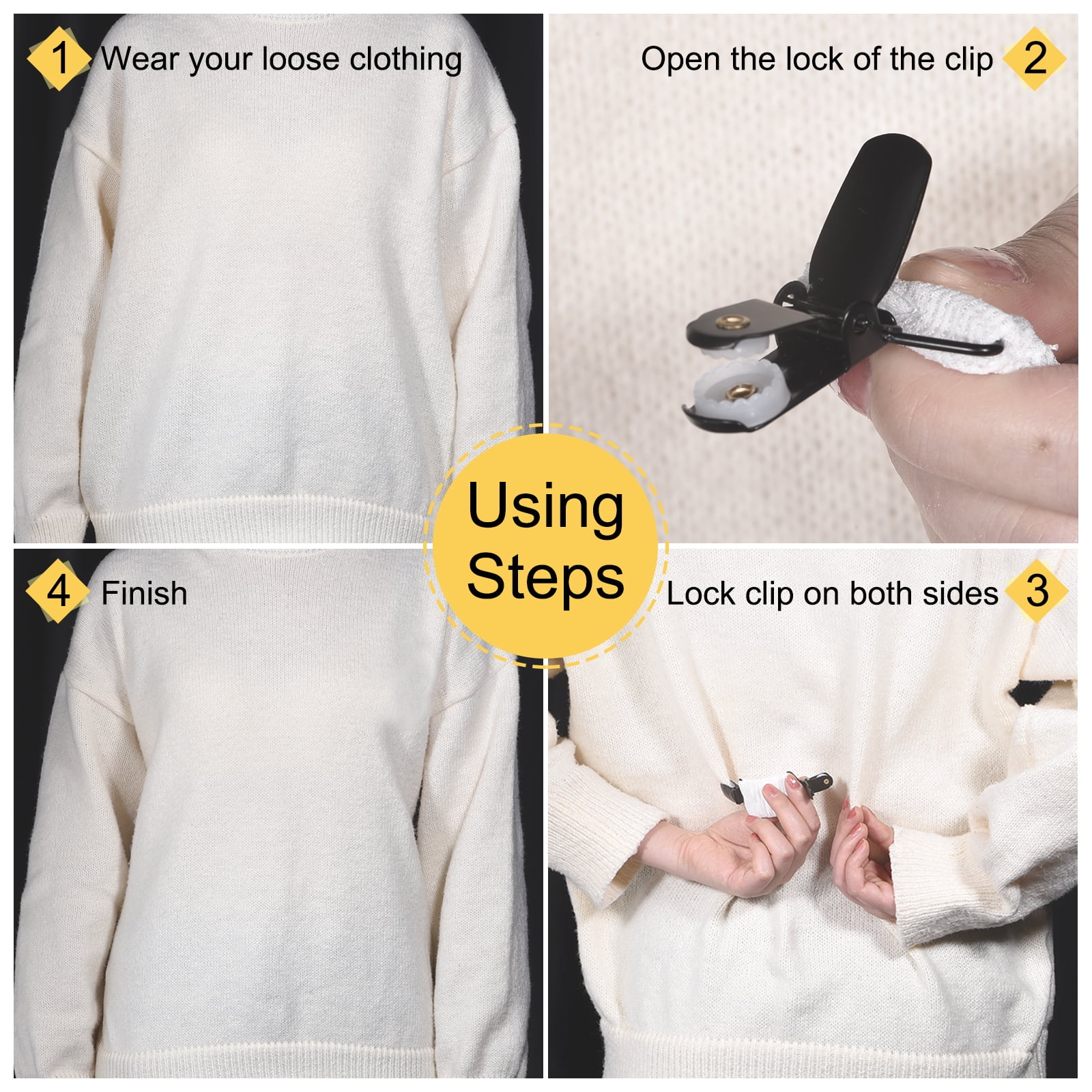 Waist cinch clips 🤯 how to tighten your dress! #fashiontips #styletip