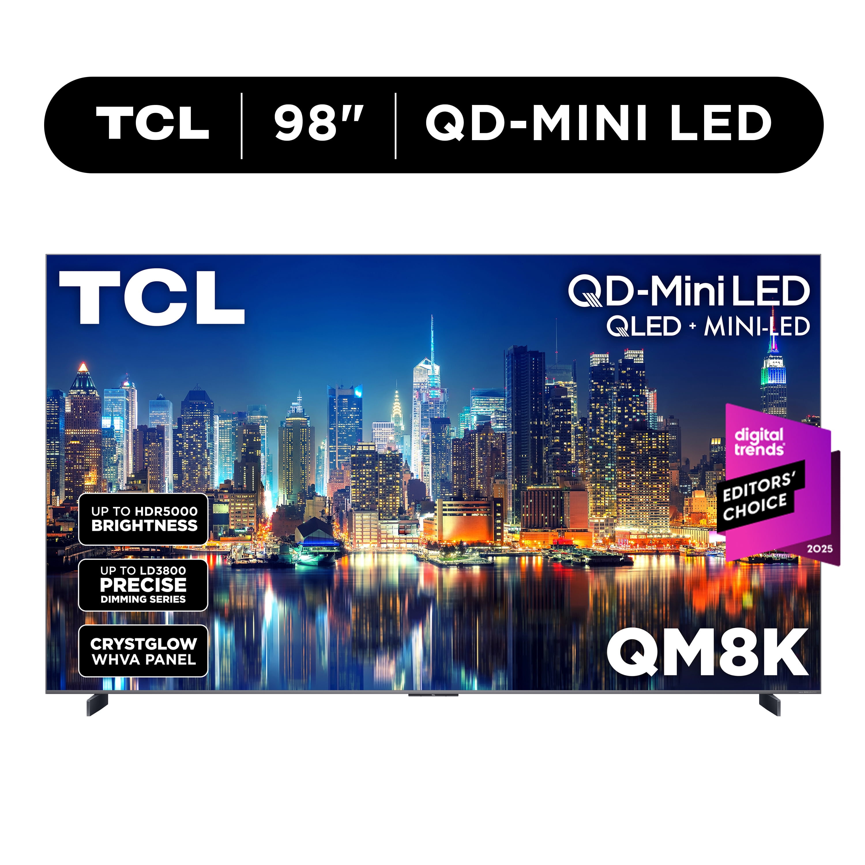TCL 115” Class QM8 (115QM891G) 4K UHD HDR QD Mini-LED Smart TV