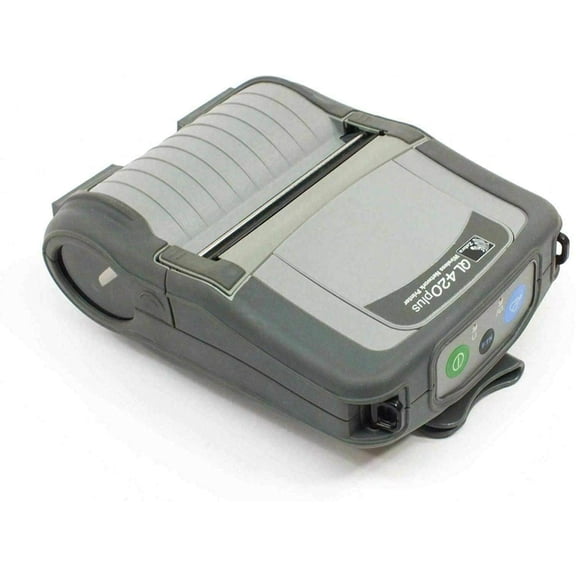 Restored Zebra QL 420 Plus Direct Thermal Label Printer (U82630) 4 Portable, Monochrome, USB/Serial/Parallel (Refurbished)