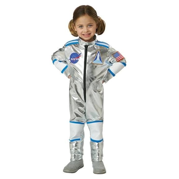 California Costumes NASA Flight Suit Deluxe Toddler Costume | Large (4-6) Unisex