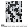 thumbnail image 4 of WERPE  Taupe Plaid Sherpa Throw Blanket for Couch, Super Soft Light Brown Flannel Blanket &amp; Throws for Bed Sofa, Plush Warm Cozy Fall Blanket, Reversible Fuzzy Decorative Gift Throw White, 4 of 6