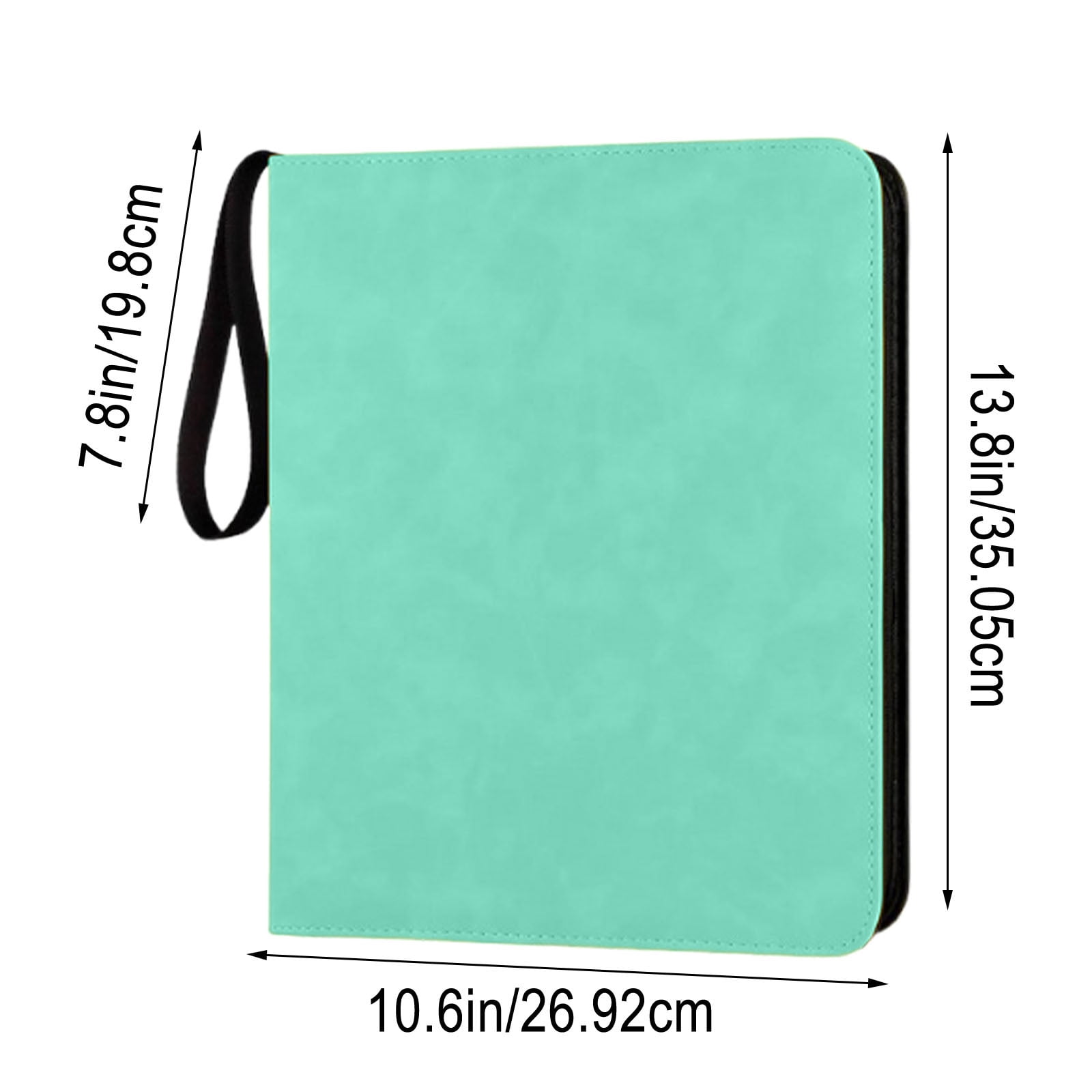 PPgejGEK 900 Card Slots Collectible Card Binder with 9 Pockets Per Page and 50 Pages - Trading Card Album Storage Book with Bookmark Feature