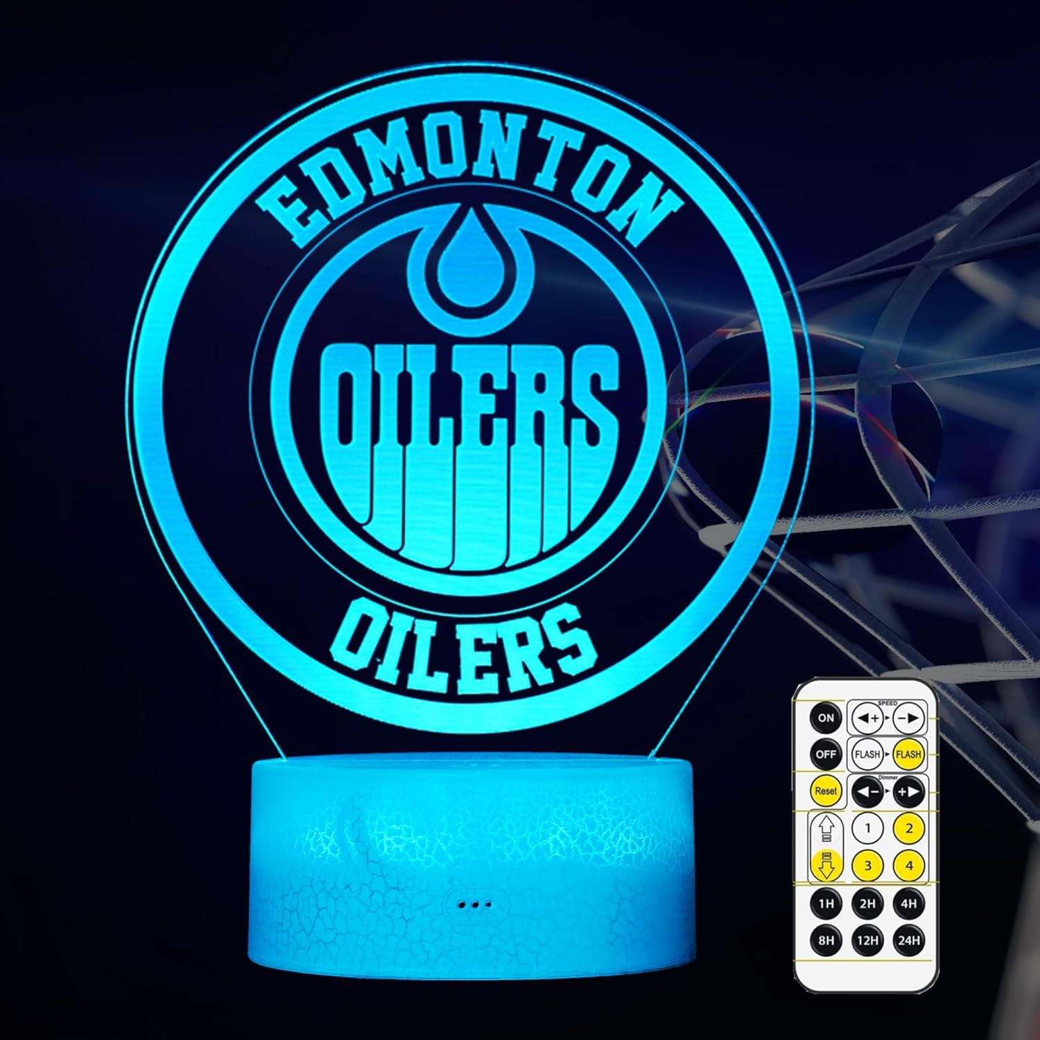 Lampe De Chevet 3D Tennis | Veilleuse Enfant, Décoration Chambre, Cadeau Personnalisé Anniversaire Et Noël - Décoration