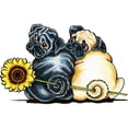 thumbnail image 3 of CafePress - Sunny Pugs Mugs - 15 oz Ceramic Large White Novelty Mug, 3 of 4