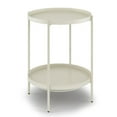 thumbnail image 3 of Simpli Home Monet Industrial Wide Metal Table-Color:Storm Grey,Style:17" End Table, 3 of 12