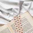 thumbnail image 6 of Kdxio Forest Squirrel Nuts Print Metal Tassel Bookmarks,Perfect Gift for Art Lovers and Bookworms Metal Bookmarks for Women, 6 of 8