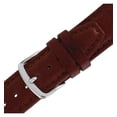 thumbnail image 2 of Hadley Roma MS788 20mm Regular Tan Shrunken Grain Leather Men's Watch Band, 2 of 3
