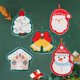 thumbnail image 1 of Toalla de Mano Colgante Xihbxyly de Terciopelo Coral navideño Espesa y Muy absorbente Regalo de Navidad para niños, 1 of 7