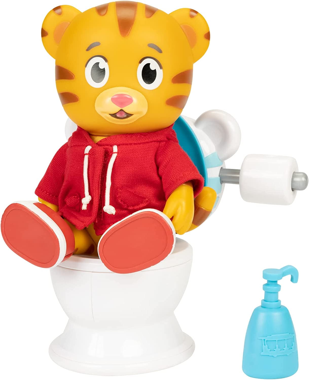 Daniel Tigers Neighborhood Potty Time Daniel 5 Piece Playset with Music and Sounds