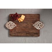 Mud Pie Wood Artichoke Serving Board