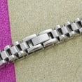 thumbnail image 4 of EOEMY 10mm 8" Women Men Stainless Steel Bracelet Bangle Wristband Cuff Chain Jewelry-Silver, 4 of 5