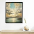 thumbnail image 4 of PIKWEEK  Abstract Nautre Art Natural Floating Frame Home Paintings &amp; Prints Morning Glory Sunshine in Clouds Canvas Wall Hanging Decor for Bedroom Office Kitchen, 4 of 4