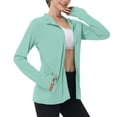 thumbnail image 2 of Neewe Cardigan Athlétique Léger pour Femmes, Protection Solaire, Fermeture Éclair Intégrale, Manches Longues, Coupe Ample, Chandails Décontractés, Randonnée Plein Air, 2 of 7
