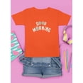 thumbnail image 3 of Good Morning W Daisies T-Shirt Juniors -Image by Shutterstock,  Small, 3 of 4