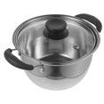 thumbnail image 3 of Stainless Steel Pot With Dual Handle Deep Stainless Steel Saucepan Polished Metal Saucepan, 3 of 8