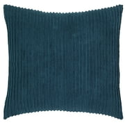 Better Trends Jullian Stripes Design 100% Cotton Euro Sham - Teal