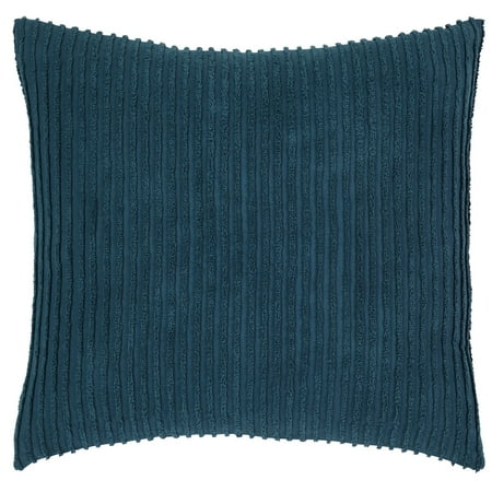 Better Trends Jullian Stripes Design 100% Cotton Euro Sham - Teal
