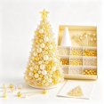 thumbnail image 2 of Dreamy Beaded Christmas Tree DIY Kit, Christmas Craft Decoration Set | Handmade Holiday Project for Home Decor, Seasonal Display and Creative Gifts (Yellow), 2 of 7