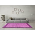 thumbnail image 3 of Ahgly Company Indoor Rectangle Persian Pink Traditional Area Rugs, 7' x 10', 3 of 4