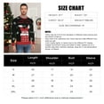 thumbnail image 6 of QDG Mens Ugly Christmas Sweater Reindeer Snowflakes Funny Fairisle Pullover Knit Crewneck, 6 of 8