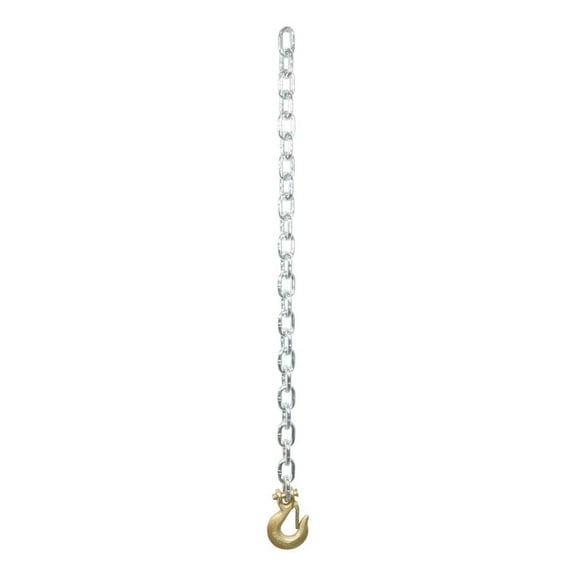 CURT 80314 35-Inch Trailer Safety Chain with 5/16-In Clevis Snap Hook, 11,700 lbs Break Strength
