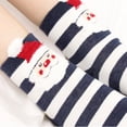 thumbnail image 5 of siminsem Christmas Socks 4 Pairs for Men Women Novelty Cotton Crew Colorful Tree Snowman Snowflake Pattern Funny Xmas Dress Socks Stocking Stuffers Party Gifts Unisex, A,One Size, 5 of 6