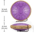 thumbnail image 3 of Hand Drum,Tongue Drum Percussion Instrument Handpan Pan Drum Custom Engineered, 3 of 8