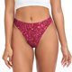 thumbnail image 1 of Balery Red Glitter Tangas de Algodón para Mujer con Estampado – Ropa Interior Sexy, Transpirable, G-string-Small, 1 of 6