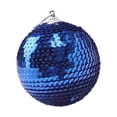 thumbnail image 4 of Bolas desequinadas Navideñas, Ornamientos de Árbol de Navidad, Esferas de Cristal de Sequin, Adornos de Navidad de 8CM, Brillo Metálico, Decoración de Navidad para Interior, Accesorios de, 4 of 8