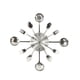 thumbnail image 1 of Advancent Reloj de pared extraíble moderno cubiertos cocina cuchara tenedor espejo pared calcomanía TZ Decoración del hogar, 1 of 4