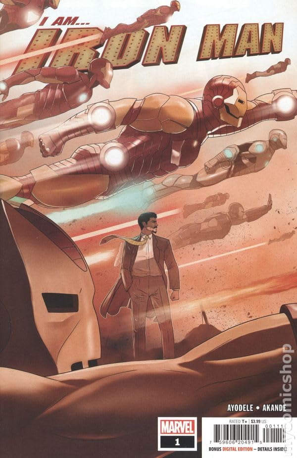 Iron Man Comic Book 10-Issue Marvel Gift Set – Collector’s Bundle Featuring Tony Stark