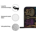 thumbnail image 5 of Electric Guitars Rock Music 4Pcs Oven Mitts and Pot Holders Sets Oven Kitchen Gloves Hot Pads for Cooking BBQ Baking Grilling, 5 of 7