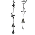 thumbnail image 4 of Set of 2 Metal Rustic Hummingbird & Butterfly Wind Chimes Outdoor Home Garden Decor, 4 of 5