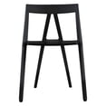 thumbnail image 3 of Commercial Seating Products Milan Resin Polypropylene Stackable Event Chair - Black-Color:Black,Quantity:1, 3 of 9