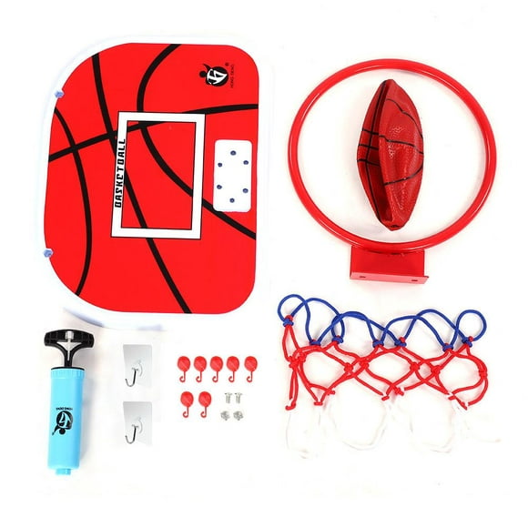 Peahefy Basket-Ball pour Enfants, Jouet de Basket-Ball d'Intérieur, Mini Plaque de Basket-Ball Réglable en Intérieur pour le Jeu des Enfants