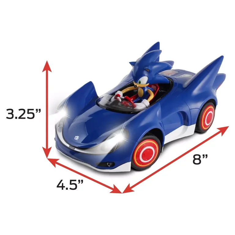 SEGA Sonic the Hedgehog & Sega All-Stars Racing RC: 1:28 Scale