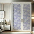 thumbnail image 4 of S4Sassy Patchwork Wallpaper - Purple Walls Covering, 25" x 240" Self-Adhesive Vinyl Wall Paper, Wallwrap, Easy DIY Walls Covering For Boho aesthetic wall decor, Living Room, Living Spaces, 4 of 9