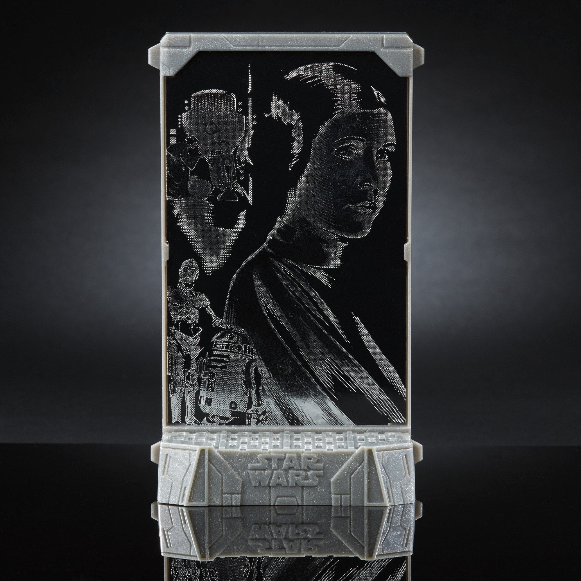 Star Wars The Black Series Titanium Series Princess Leia, 3.75-inch