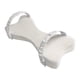 thumbnail image 3 of Accesorios de espuma de almohada de pierna Mejora postura ergonómica de alivio de edad avanzada soporte de soporte de almohada de soporte Gris, 3 of 7