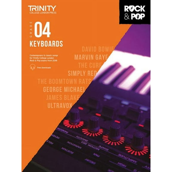 Trinity Rock Pop 2018 Keyboards: Grade 4