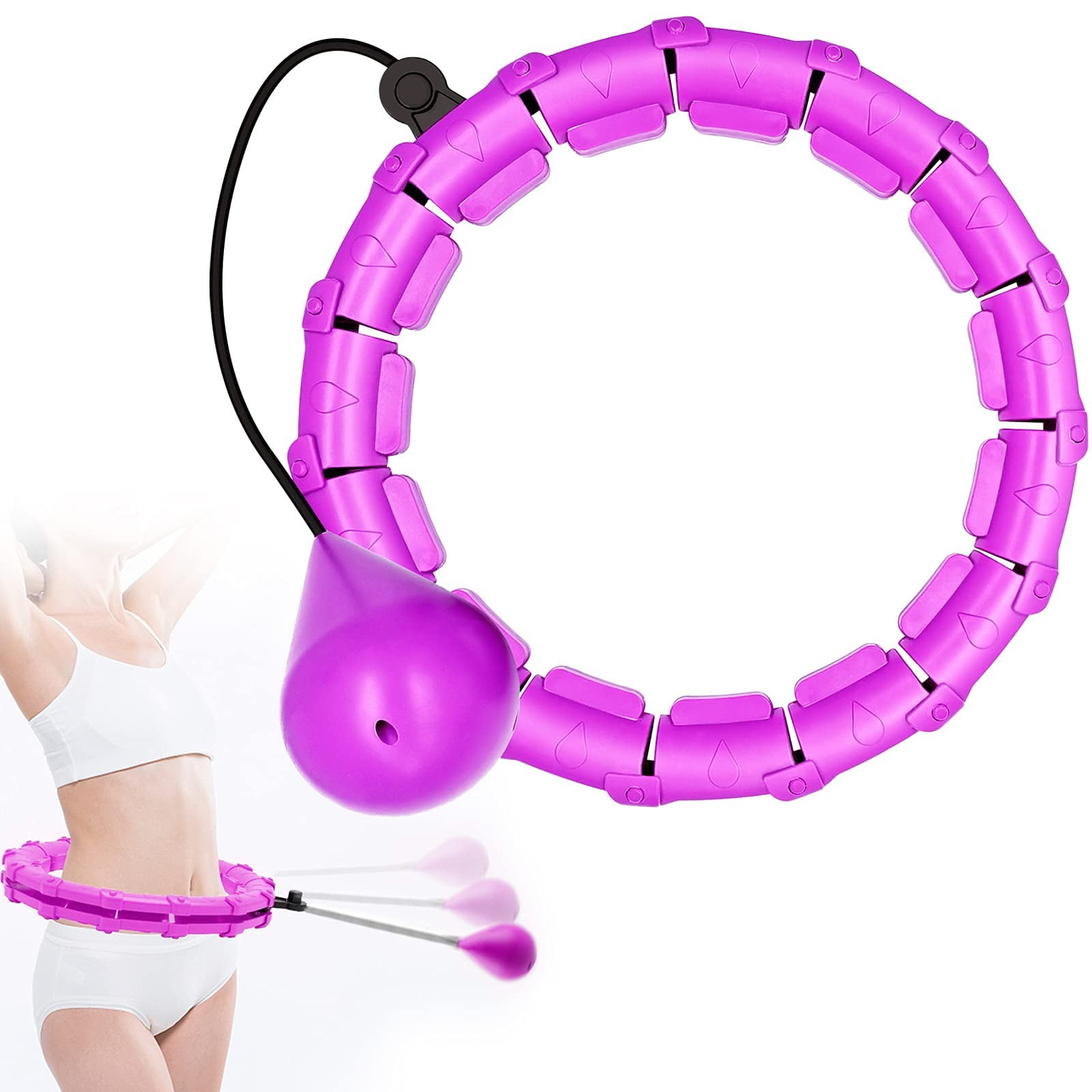 Weighted Hula Hoops for Adults, Smart Infinity Wo quality assurance