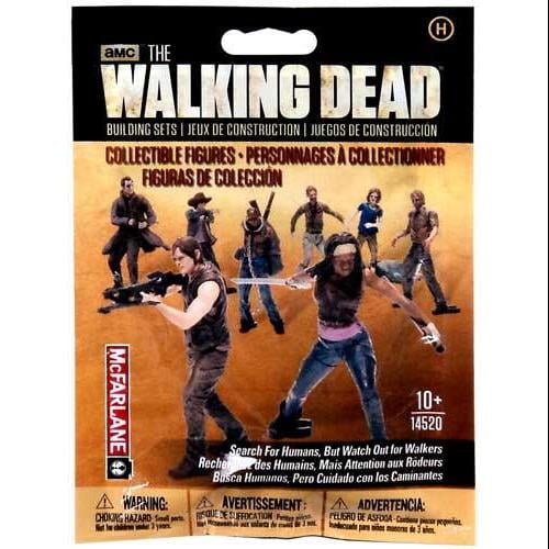 1 x Walker Blind Bag Figur The Walking Dead Building Set MBS 14520 McFarlane 